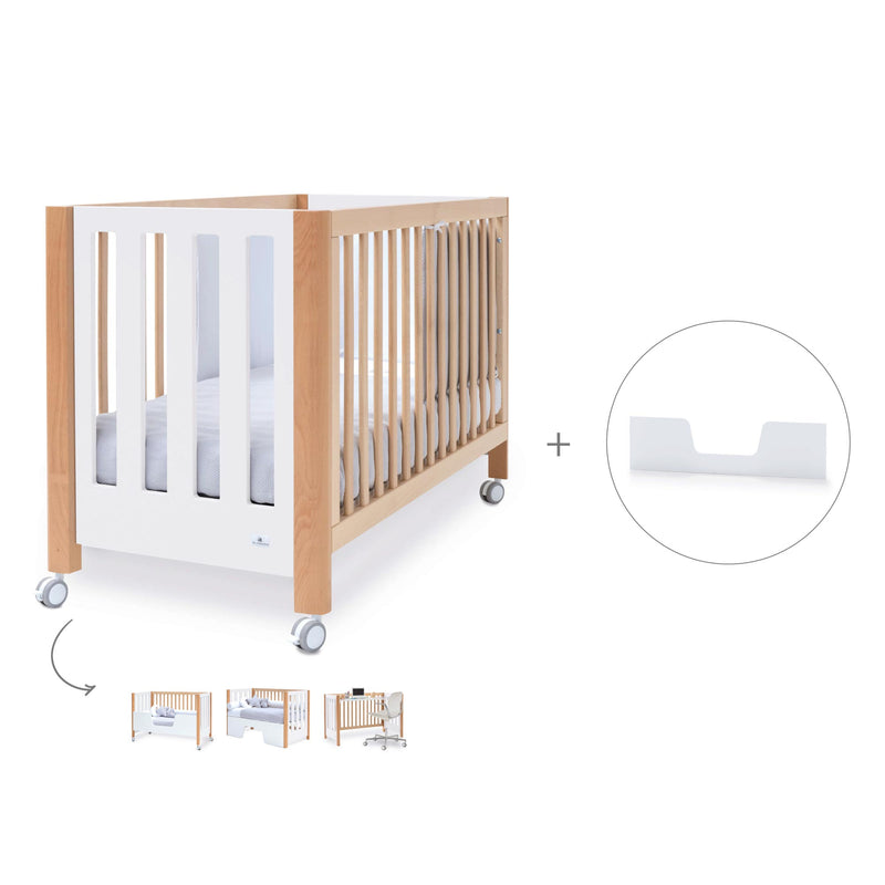 Co-sleeping cot 60x120 cm (5in1) wood/white · Occa C166-M9577