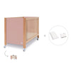 Co-sleeping cot 60x120 cm (5in1) wood/pink · Ombra C167-M9559