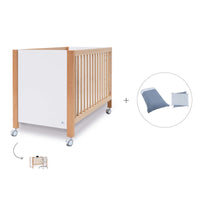 Co-sleeping cot 60x120 cm (5in1) wood/white · Ombra C167-M9577