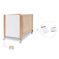 Co-sleeping cot 60x120 cm (5in1) wood/white · Ombra C167-M9577