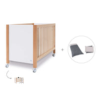 Co-sleeping cot 60x120 cm (5in1) wood/white · Ombra C167-M9577