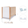 Co-sleeping cot 60x120 cm (5in1) wood/white · Ombra C167-M9577