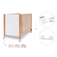 Co-sleeping cot 60x120 cm (5in1) wood/white · Ombra C167-M9577