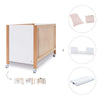 Co-sleeping cot 60x120 cm (5in1) wood/white · Ombra C167-M9577