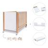 Co-sleeping cot 60x120 cm (5in1) wood/white · Ombra C167-M9577