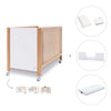 Co-sleeping cot 60x120 cm (5in1) wood/white · Ombra C167-M9577