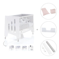 Cot and desk 60x120cm 5 stages Omni White · C181-M7700