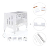 Cot and desk 60x120cm 5 stages Omni White · C181-M7700