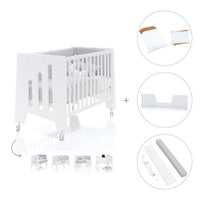 Cot and desk 60x120cm 5 stages Omni White · C181-M7700