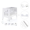 Cot and desk 60x120cm 5 stages Omni White · C181-M7700