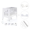 Cot and desk 60x120cm 5 stages Omni White · C181-M7700