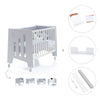 Co-sleeping cot 60x120 cm (5in1) grey · Omni C181-M7778