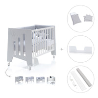 Co-sleeping cot 60x120 cm (5in1) grey · Omni C181-M7778
