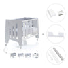 Co-sleeping cot 60x120 cm (5in1) grey · Omni C181-M7778