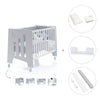 Co-sleeping cot 60x120 cm (5in1) grey · Omni C181-M7778