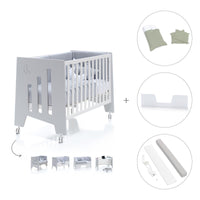 Co-sleeping cot 60x120 cm (5in1) grey · Omni C181-M7778