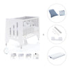 Cot and desk 60x120cm 5 stages Omni White · C181-M7700