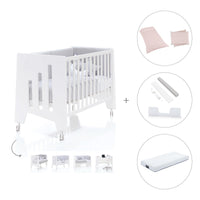 Cot and desk 60x120cm 5 stages Omni White · C181-M7700
