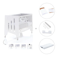 Cot and desk 60x120cm 5 stages Omni White · C181-M7700