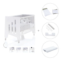 Cot and desk 60x120cm 5 stages Omni White · C181-M7700