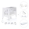 Cot and desk 60x120cm 5 stages Omni White · C181-M7700