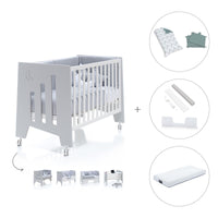 Co-sleeping cot 60x120 cm (5in1) grey · Omni C181-M7778