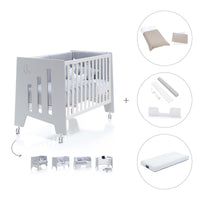 Co-sleeping cot 60x120 cm (5in1) grey · Omni C181-M7778