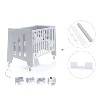 Co-sleeping cot 60x120 cm (5in1) grey · Omni C181-M7778