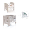 Berceau 60x80 cm et lit bébé 60x120 cm (7en1) beige · Omni Tre Arena
