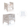 Berceau 60x80 cm et lit bébé 60x120 cm (7en1) beige · Omni Tre Arena