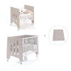 Berceau 60x80 cm et lit bébé 60x120 cm (7en1) beige · Omni Tre Arena
