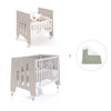 Berceau 60x80 cm et lit bébé 60x120 cm (7en1) beige · Omni Tre Arena