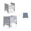 Mini berço 60x80 cm e berço 60x120 cm (7em1) antracite · Omni Tre Antracita