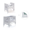 Mini berço 60x80 cm e berço 60x120 cm (7em1) cinzento · Omni Tre Grey