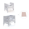 Mini berço 60x80 cm e berço 60x120 cm (7em1) cinzento · Omni Tre Grey