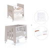 Berceau 60x80 cm et lit bébé 60x120 cm (7en1) beige · Omni Tre Arena