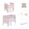 Mini berço 60x80 cm e berço 60x120 cm (7em1) rosa claro · Omni Tre Flamingo
