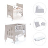 Berceau 60x80 cm et lit bébé 60x120 cm (7en1) beige · Omni Tre Arena