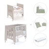Berceau 60x80 cm et lit bébé 60x120 cm (7en1) beige · Omni Tre Arena
