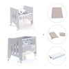 Mini berço 60x80 cm e berço 60x120 cm (7em1) cinzento · Omni Tre Grey