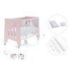 Babybett-Schreibtisch 60x120 cm (2in1) rosa · Omni C181-M7742