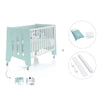 Babybett-Schreibtisch 60x120 cm (2in1) mintgrün · Omni C181-M7755