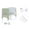 Co-sleeping cot 60x120 cm (5in1) green-olive · Omni C181-M7756