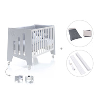 Co-sleeping cot 60x120 cm (5in1) grey · Omni C181-M7778