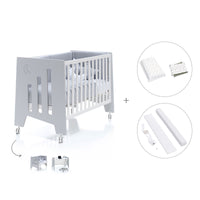 Co-sleeping cot 60x120 cm (5in1) grey · Omni C181-M7778