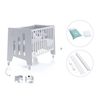 Berço co-sleeping 60x120 cm (5in1) cinzento · Omni C181-M7778