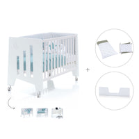 Cot and desk 60x120cm 5 stages Omni White · C181-M7700