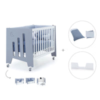 Babybett-Schreibtisch 60x120 cm (2in1) blau · Omni C181-M7741