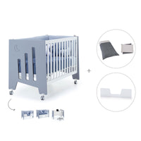 Babybett-Schreibtisch 60x120 cm (2in1) blau · Omni C181-M7741