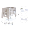 Babybett-Schreibtisch 60x120 cm (2in1) beige · Omni C181-M7753